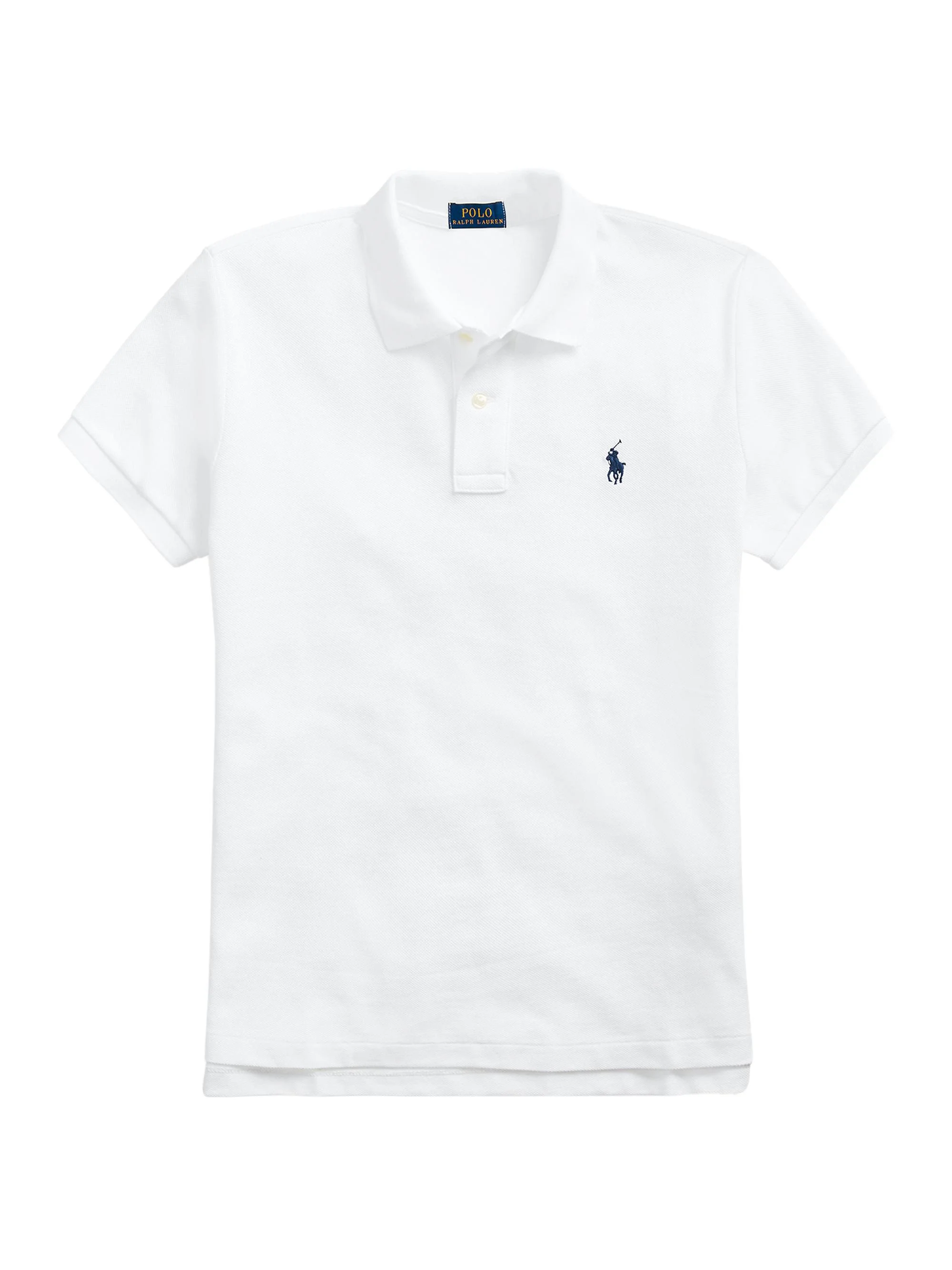 Women's Classic Fit Short-Sleeve Polo - White - 1