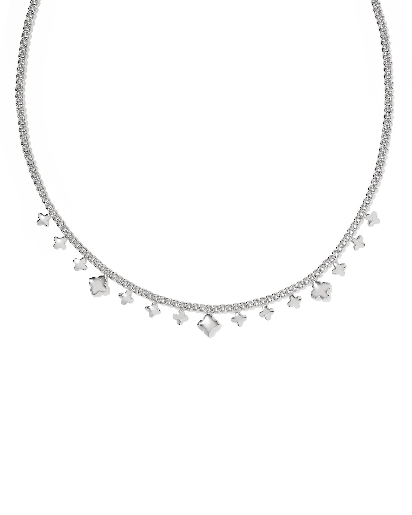 Bria Silver Strand Necklace - 1