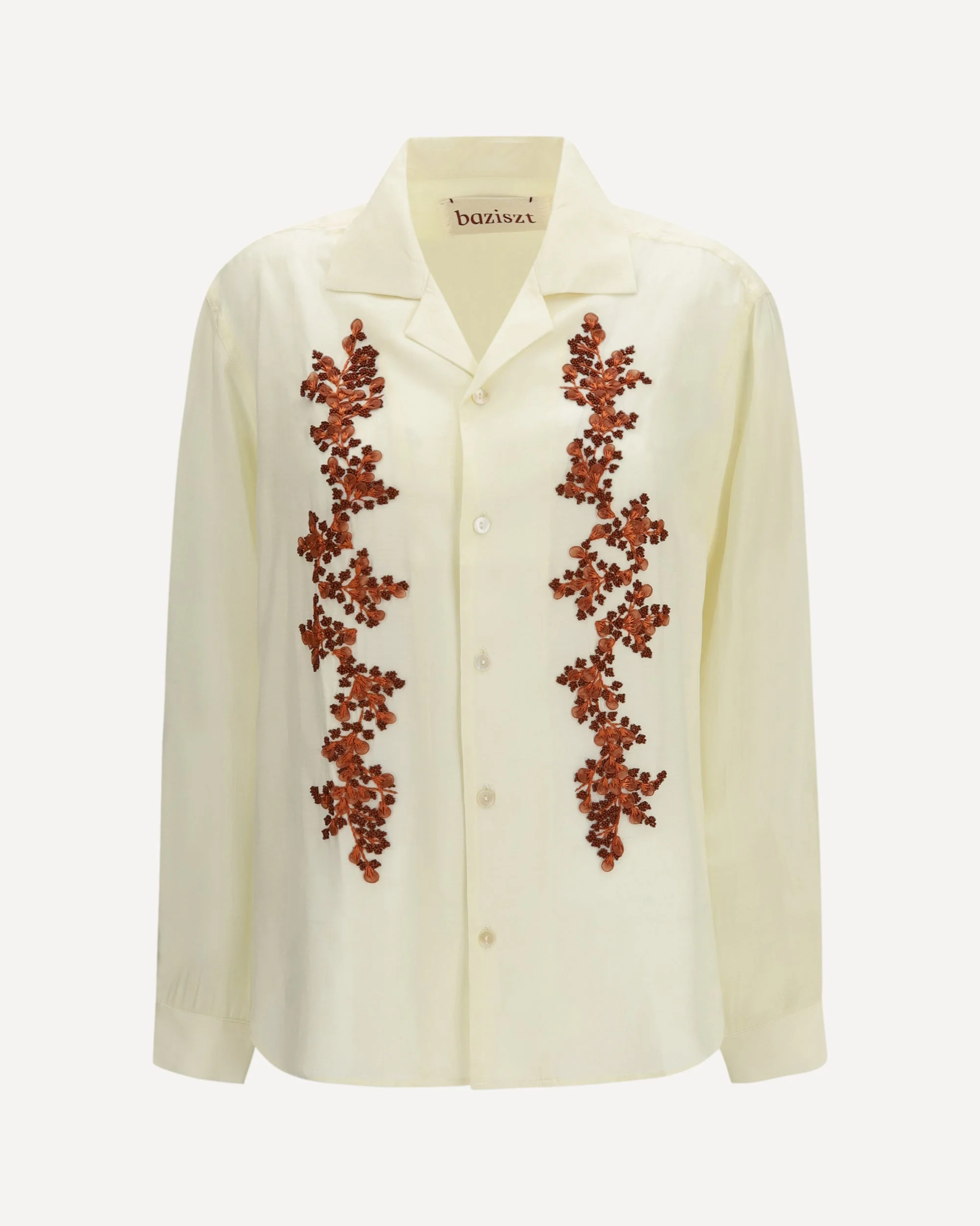 Floral embroidered Shirt - 1