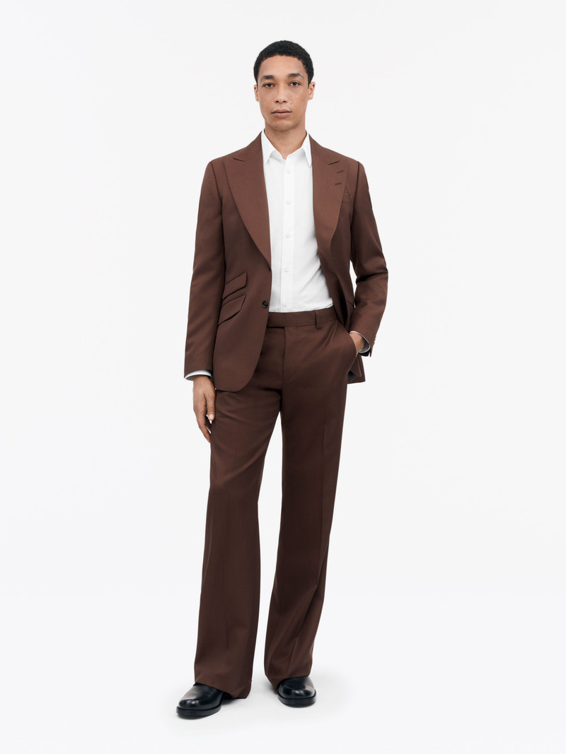 TIGER OF SWEDEN Tyler Wool-Silk Blend Trousers outlook