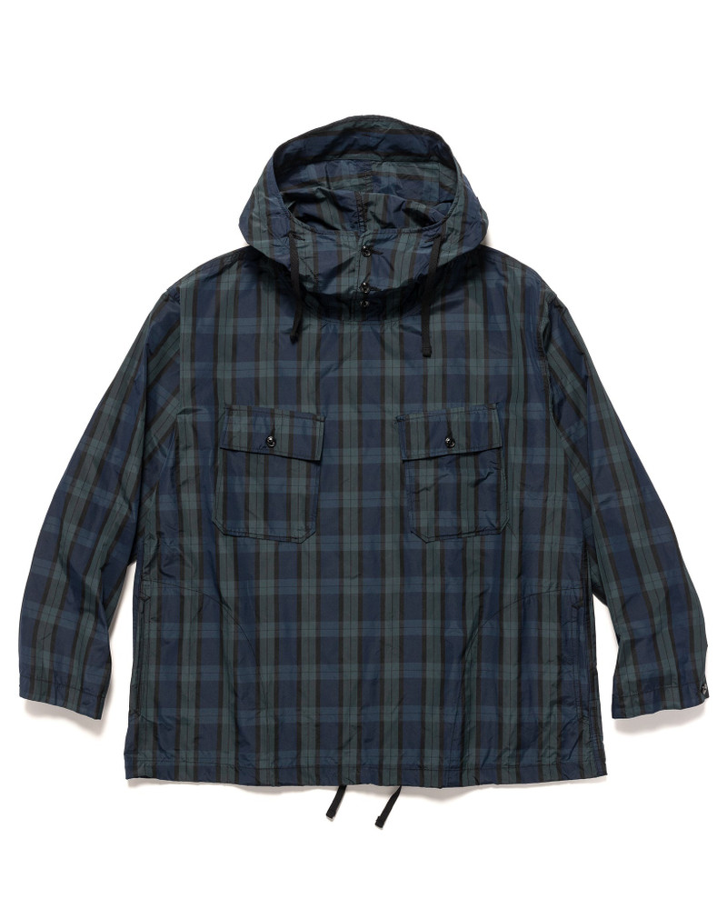 CAGOULE SHIRT CRUSHED TAFFETA BLACKWATCH 1
