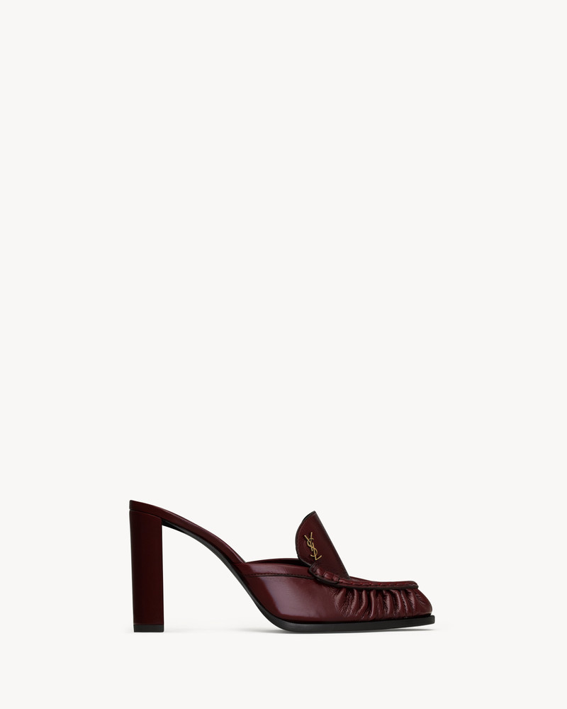 LE LOAFER MULES IN SMOOTH LEATHER 1