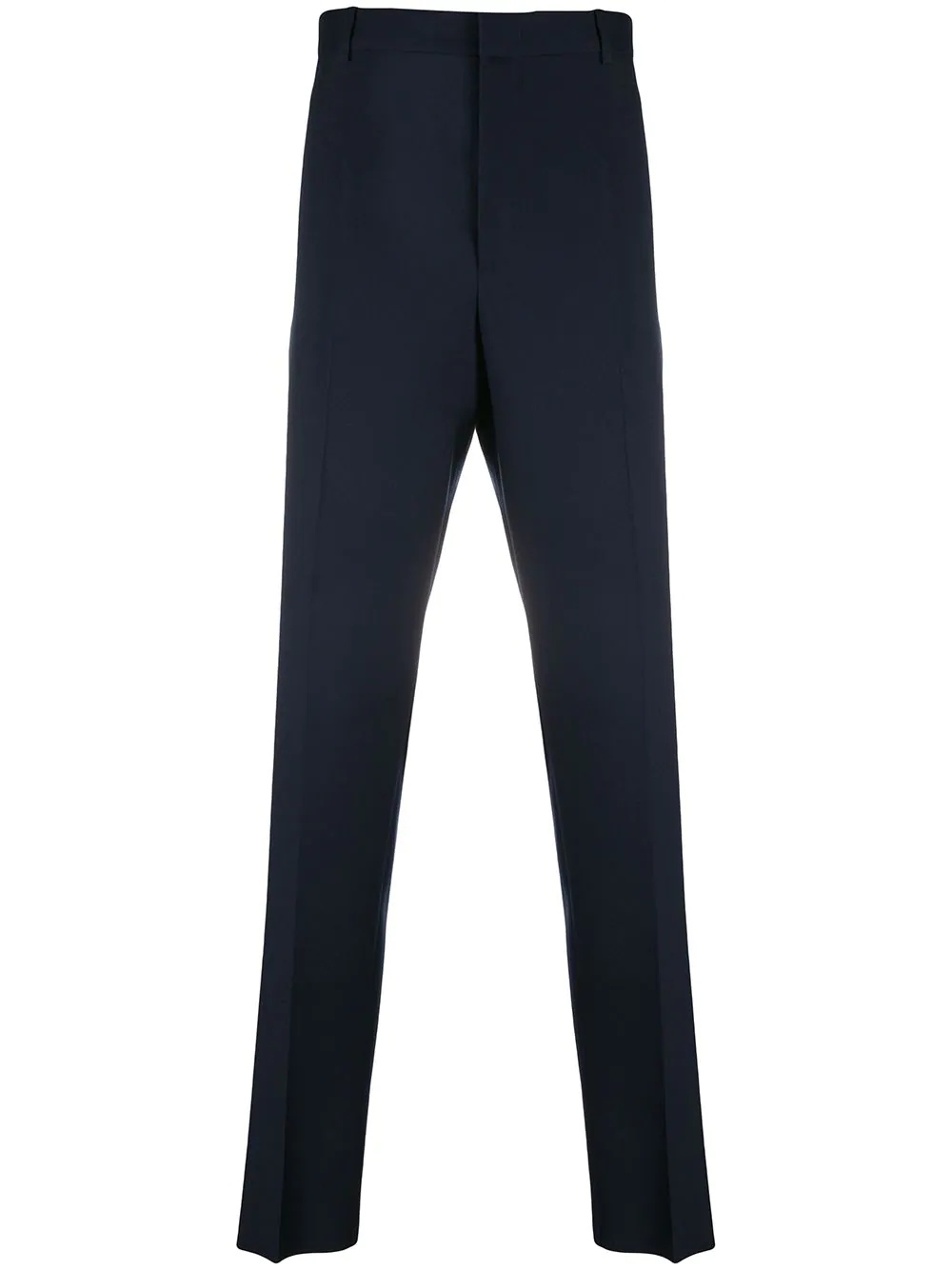 high-waisted skinny fit trousers - 1