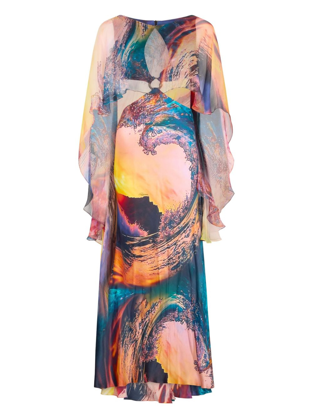 silk dress - 1