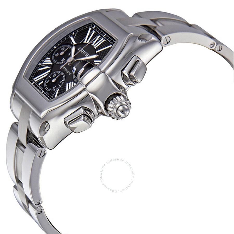 Pre-owned Cartier Roadster Chronograph Automatic Black Dial Men's Watch W62020X6 - 2