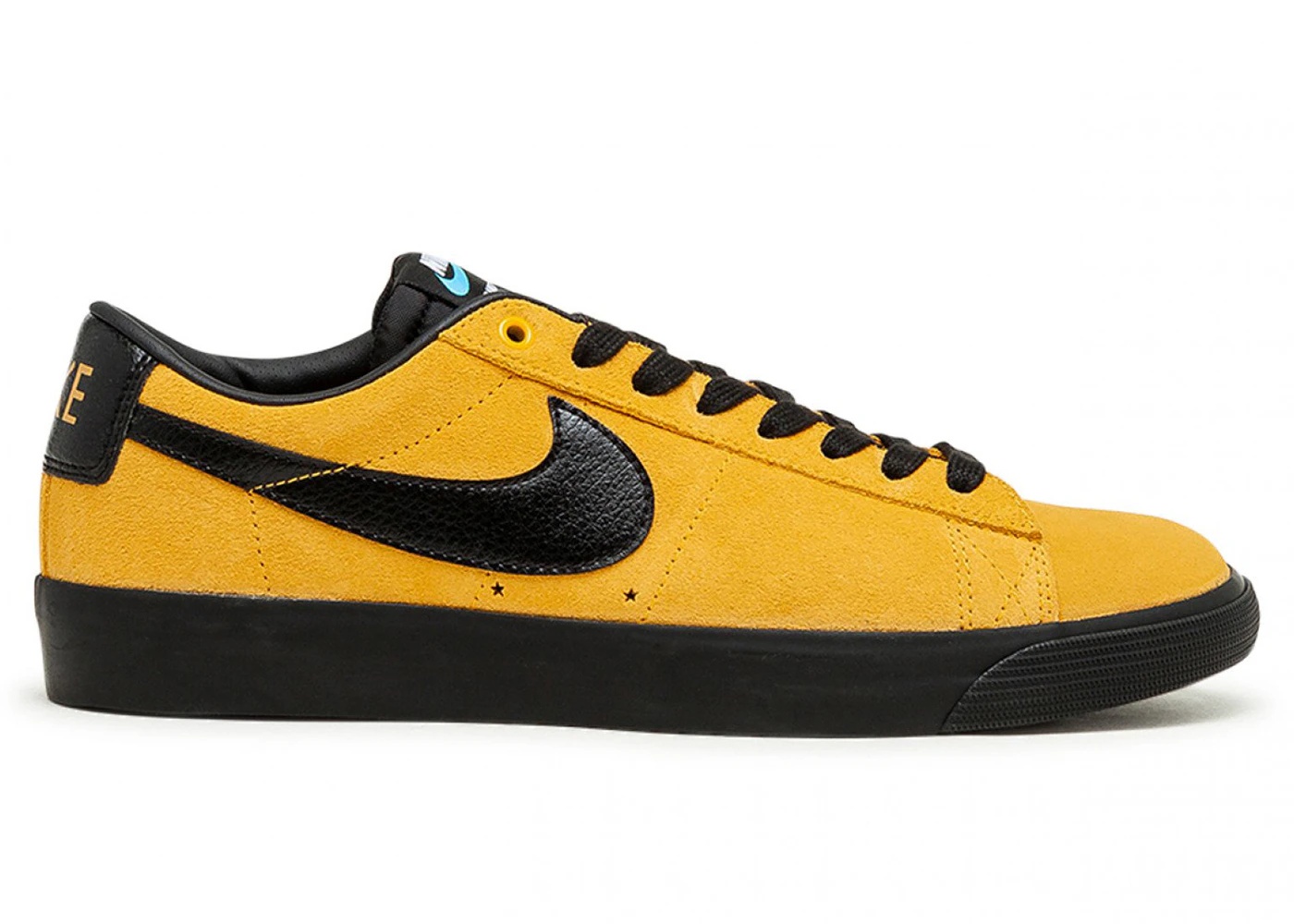 Nike SB Blazer Low GT University Gold Black - 1