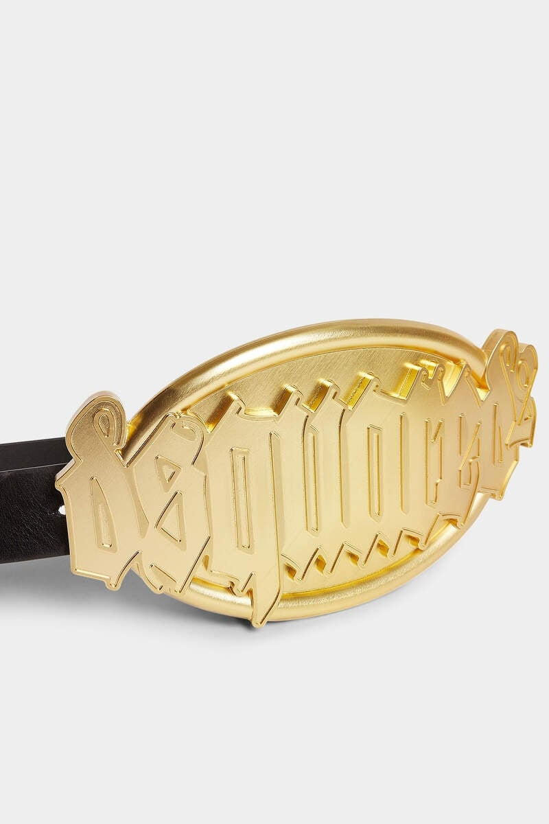 GOTHIC DSQUARED2 PLAQUE BELT 3
