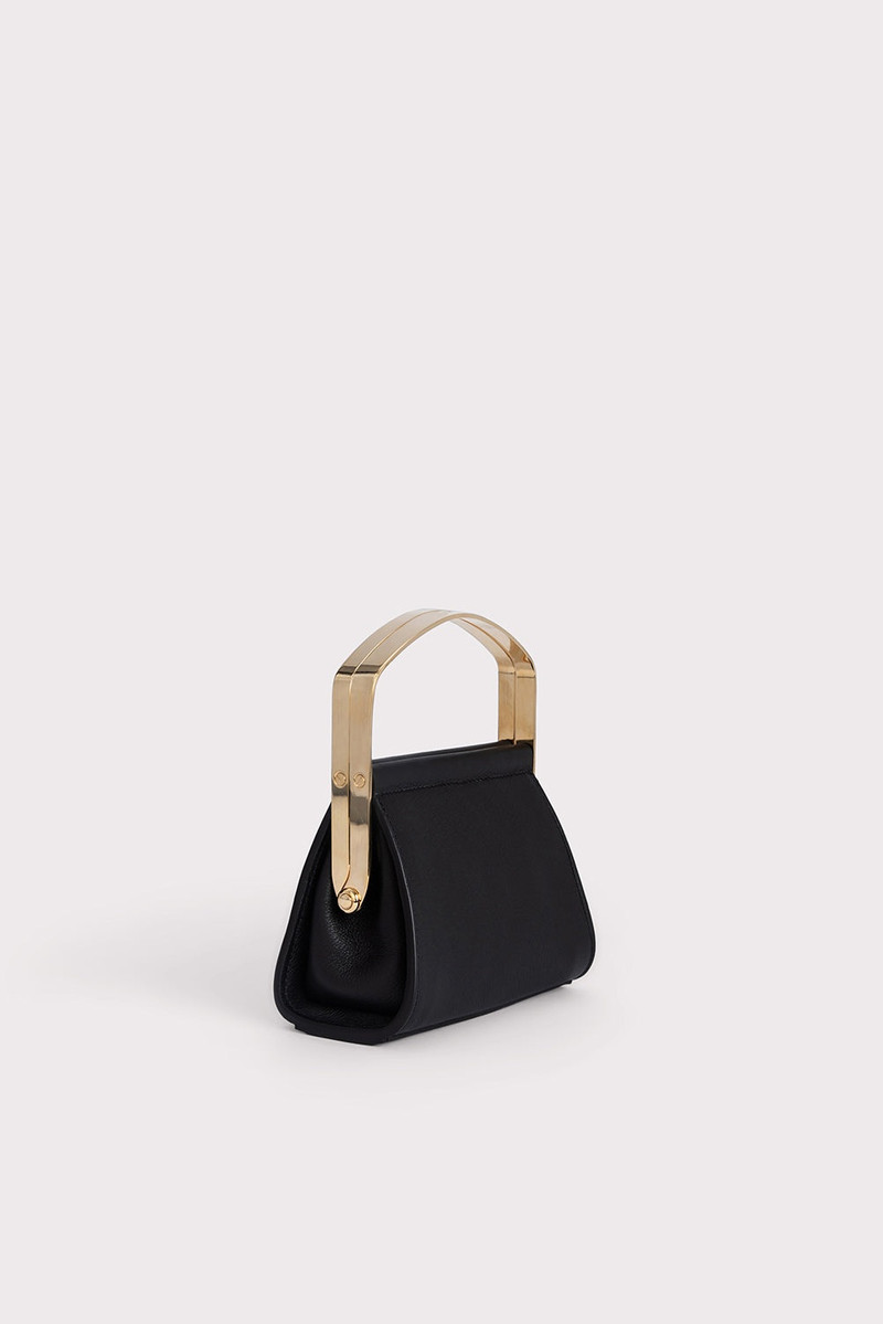 BY FAR 11.5 x 10.5 x 6.5cm Evening Bag - Black outlook