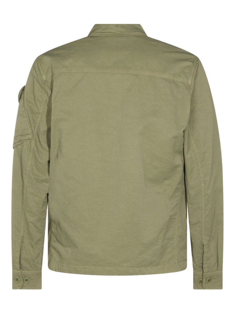 C.P. Company pocket-badge shirt jacket outlook