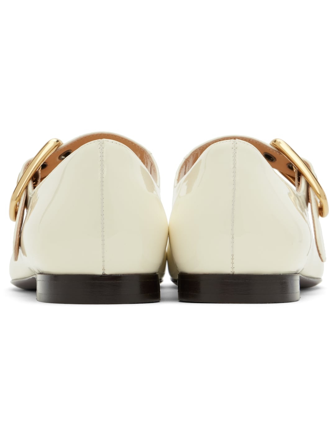 Off-White Polly Ballerina Flats - 2