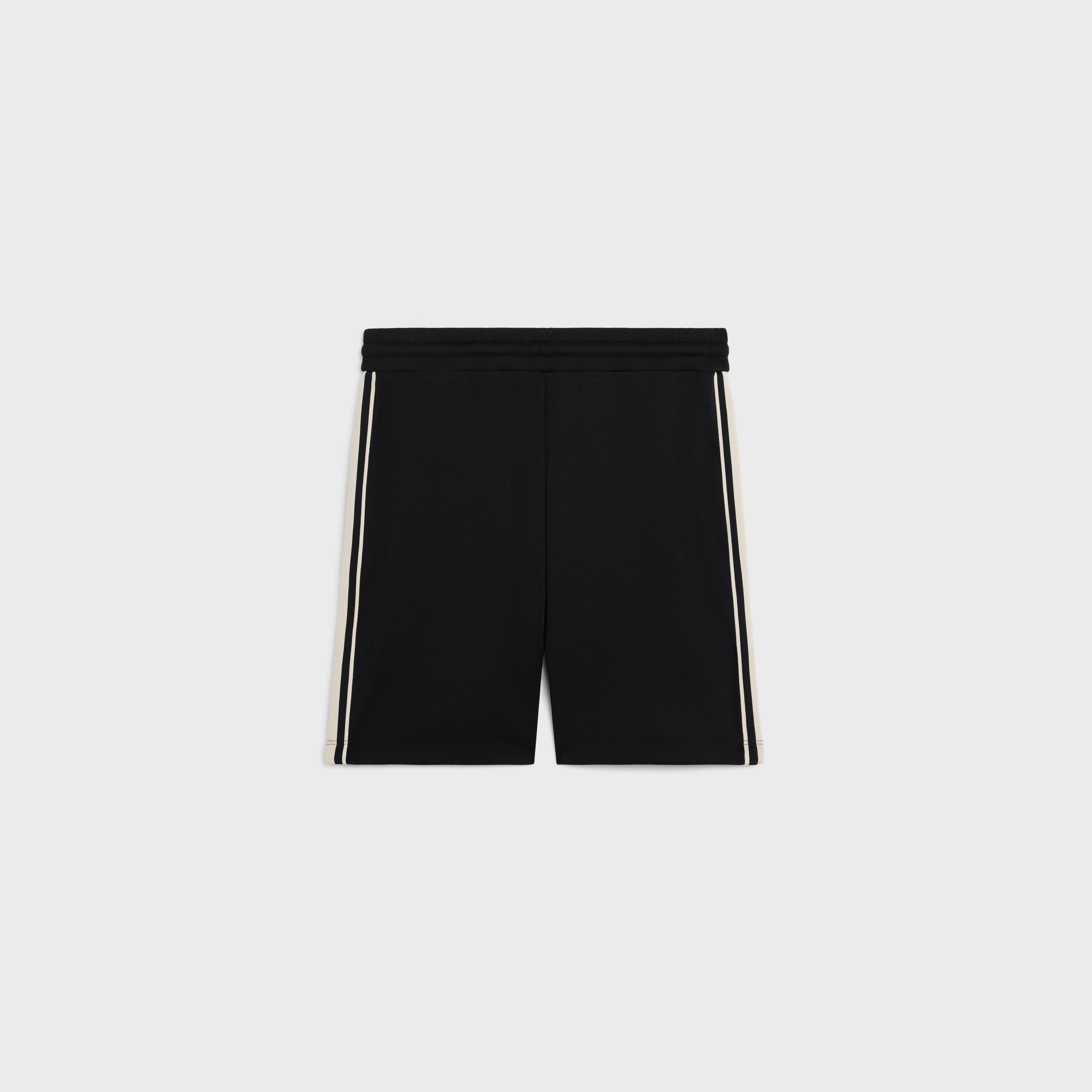 tracksuit shorts in double face jersey - 2