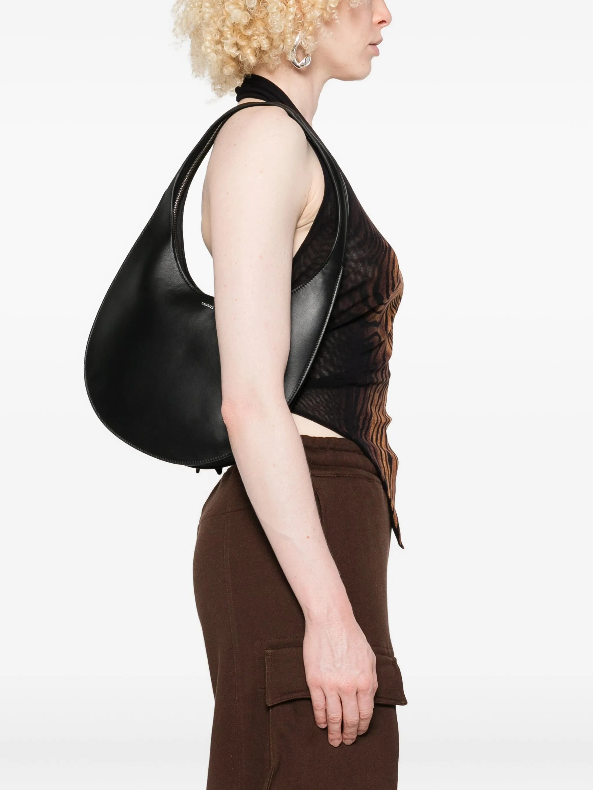 Coperni Crescent Zip Tote Bag - 2