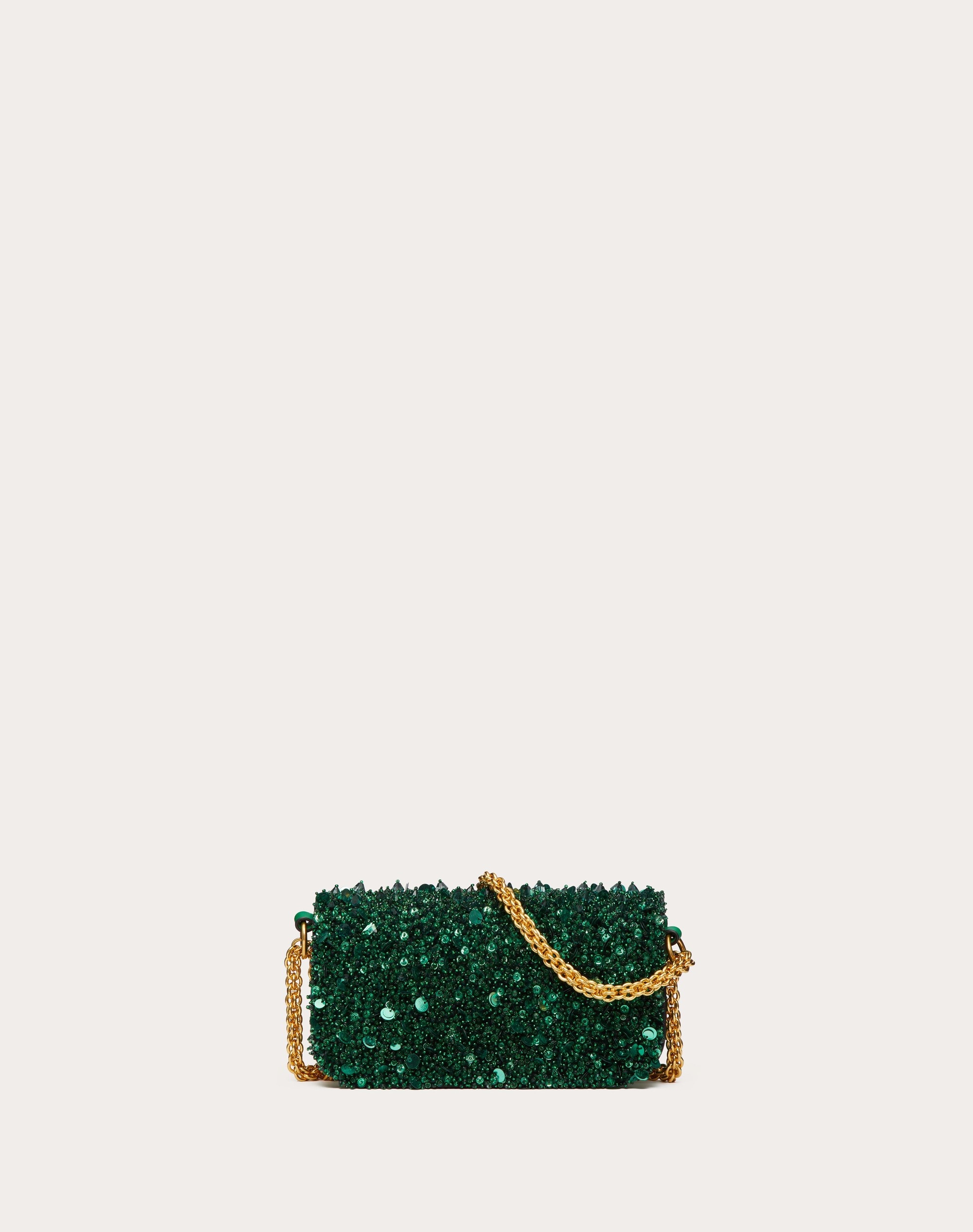SMALL LOCÒ SHOULDER BAG WITH 3D EMBROIDERY - 4