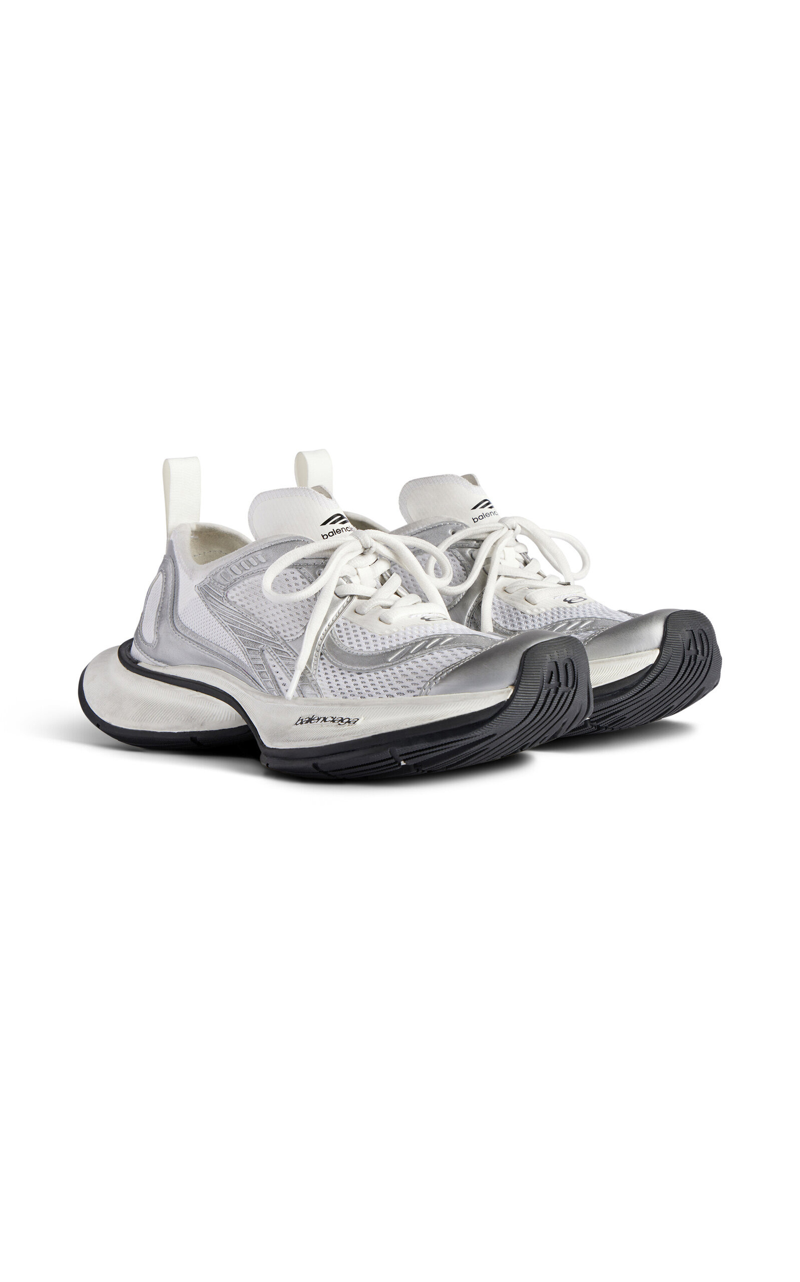 Circuit Rubber, Mesh Sneakers white - 4