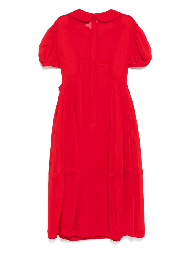 Comme des Garçons Comme des Garçons zip fastening dress outlook