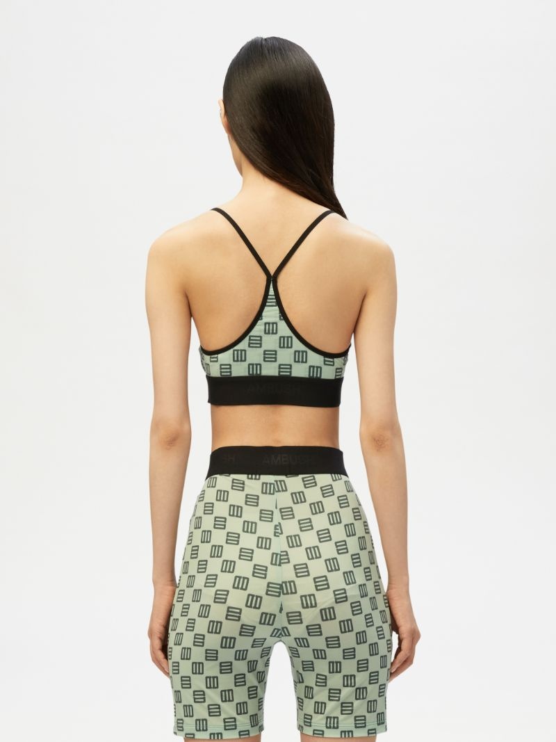 MONOGRAM BRA TOP - 5