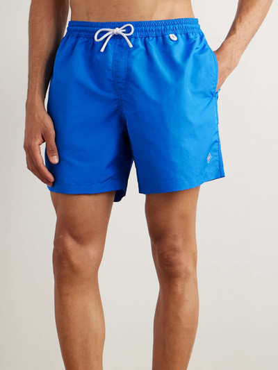 Loro Piana Bay Straight-Leg Mid-Length Logo-Print Swim Shorts outlook