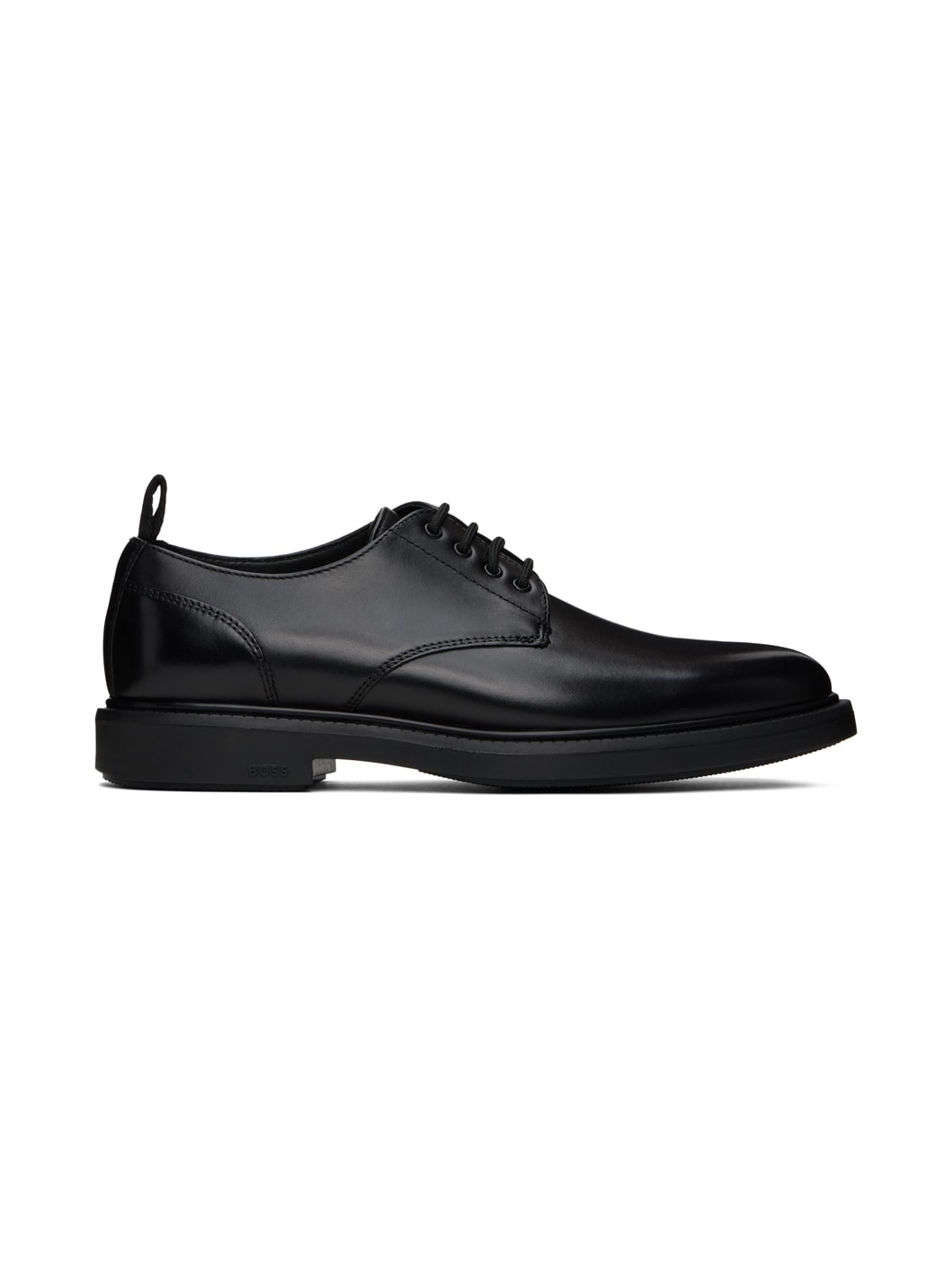 Black Lace-Up Derbys - 1