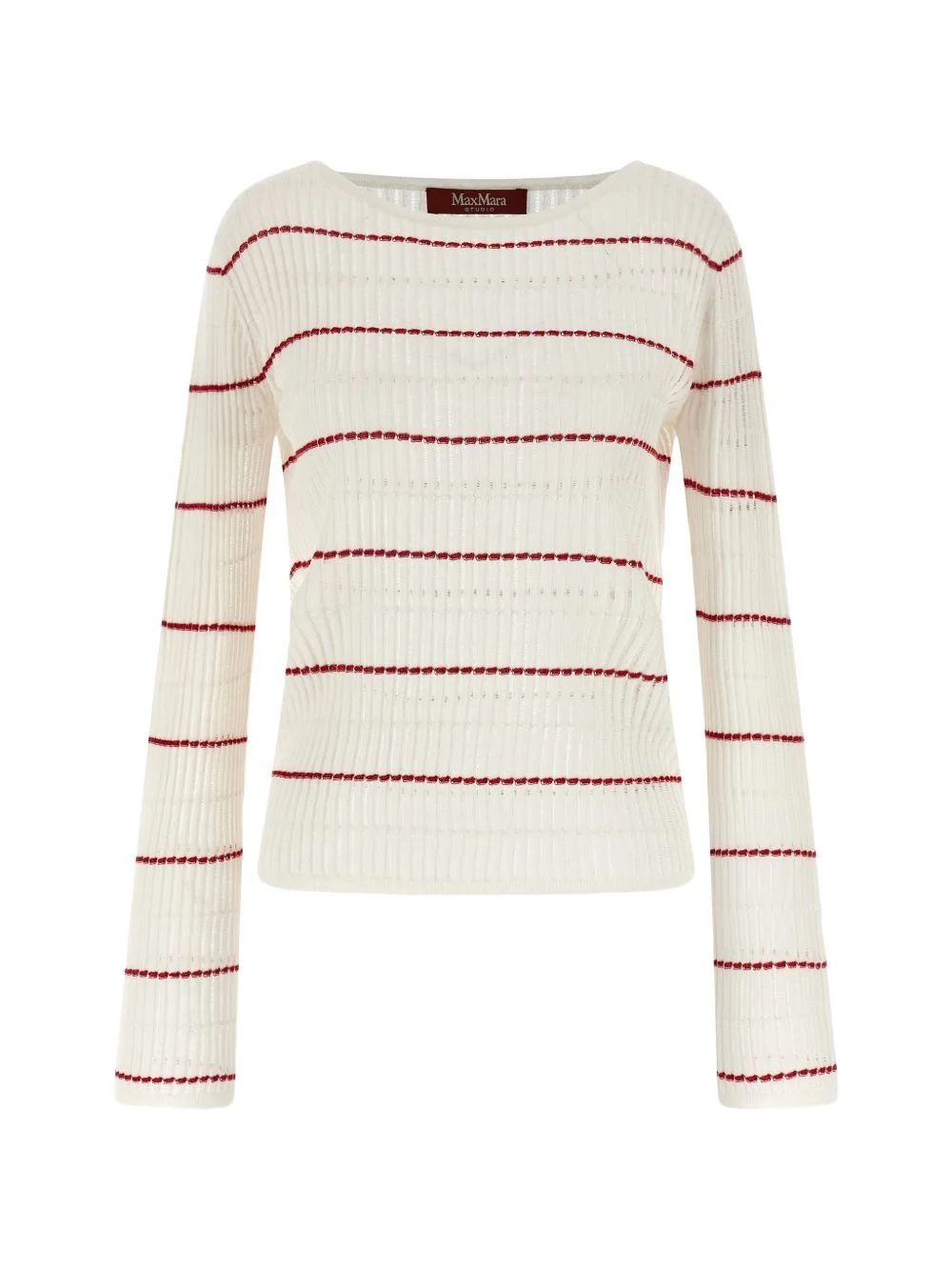 mstpedone ribbed-knit sweater - 1