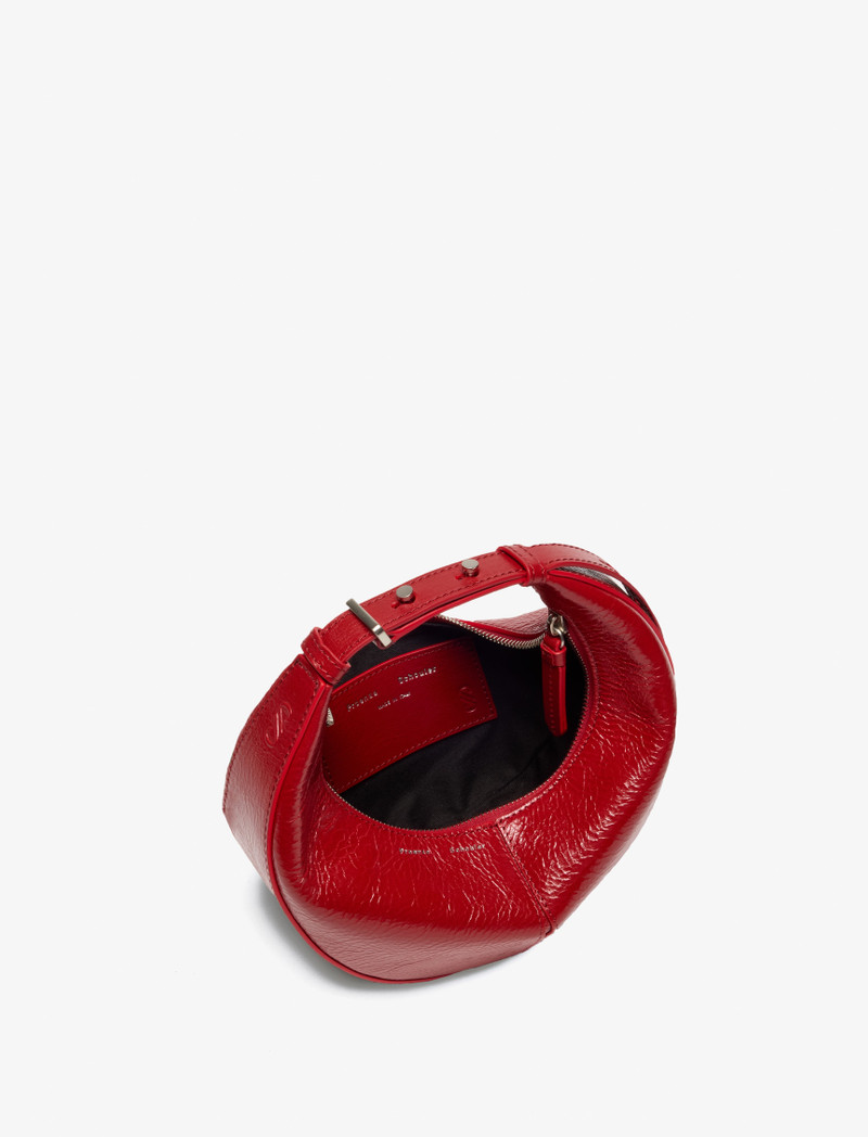 Mini Slide Bag in Shiny Calf 4