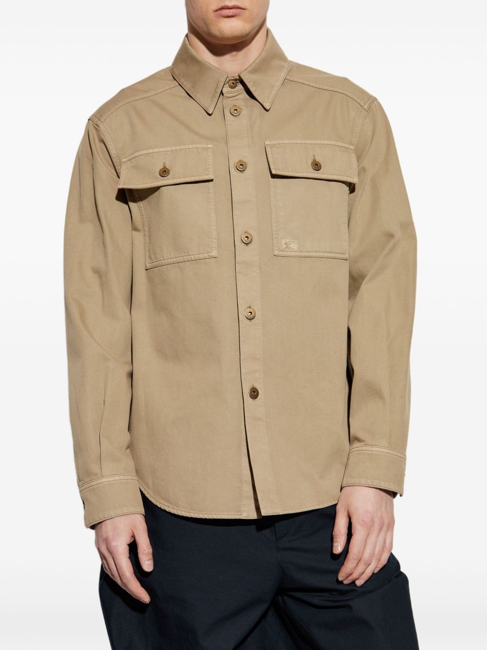 button-up utility shirt - 3