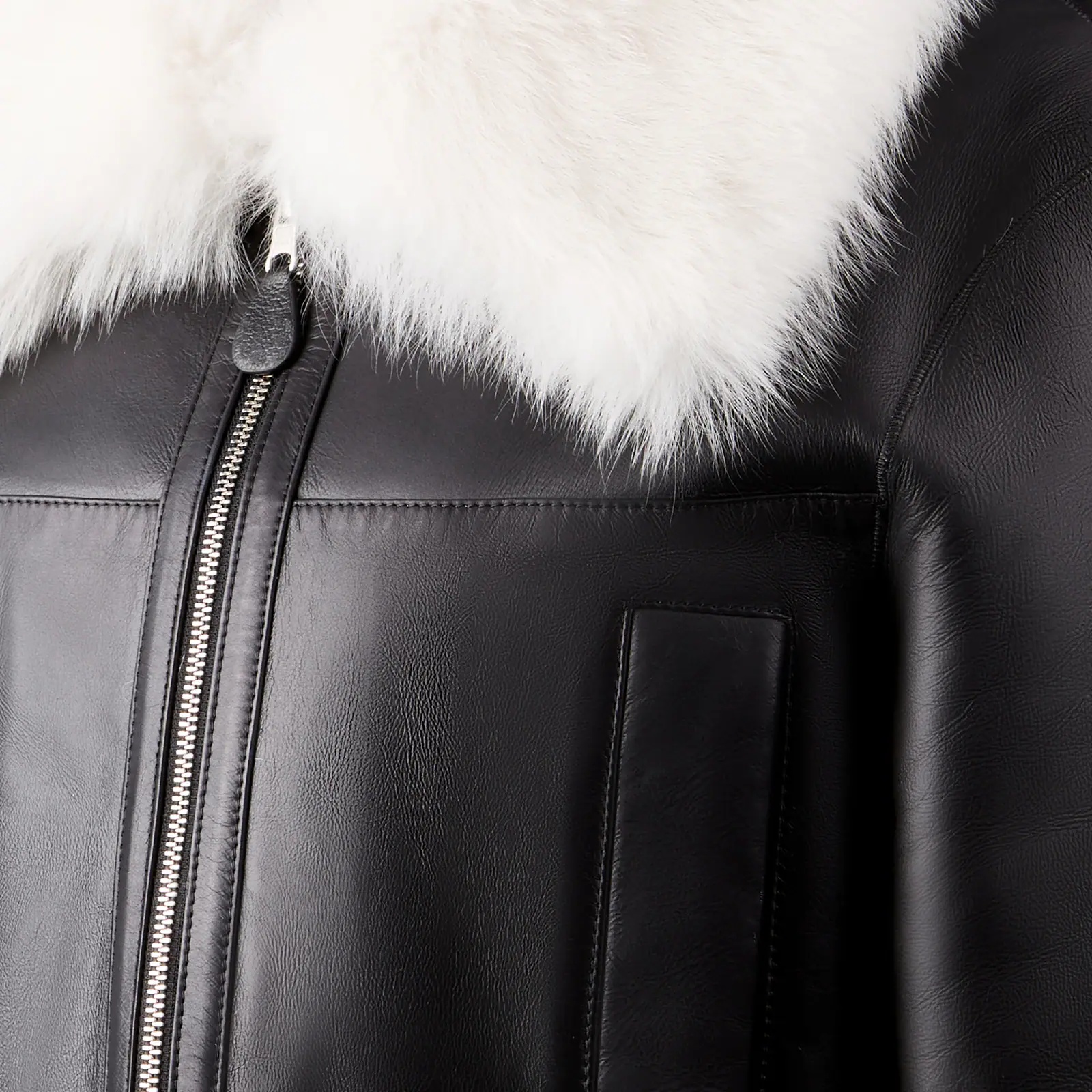 Reversible Jacket in shearling - 4
