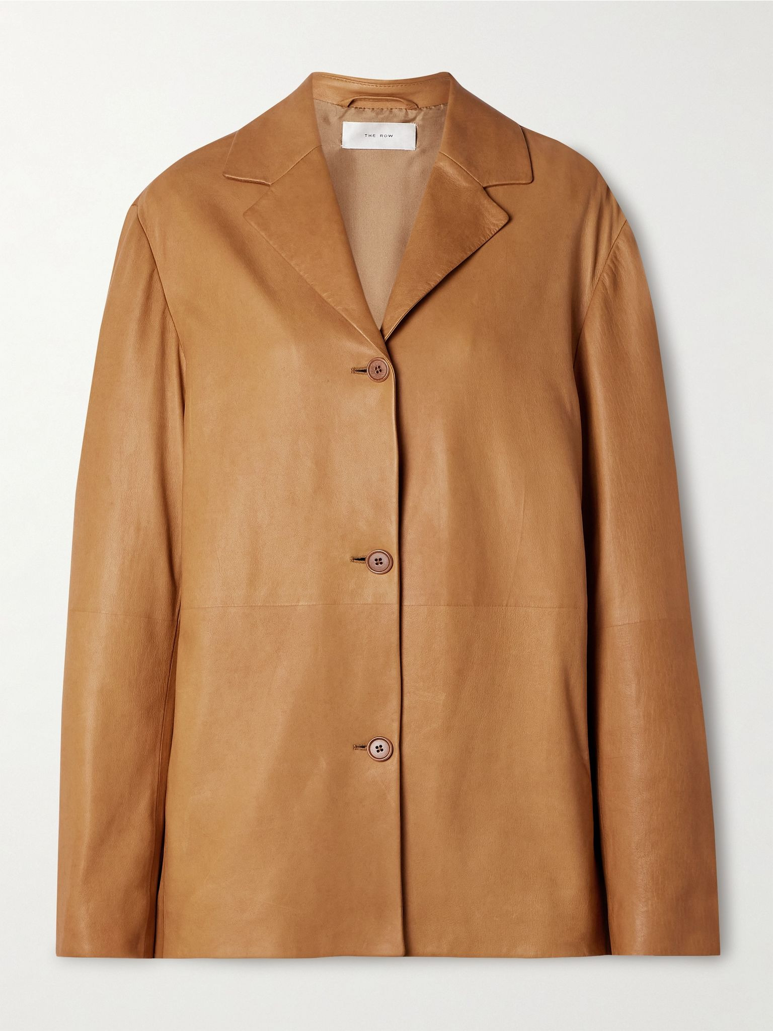 Fabian leather jacket Camel - 1