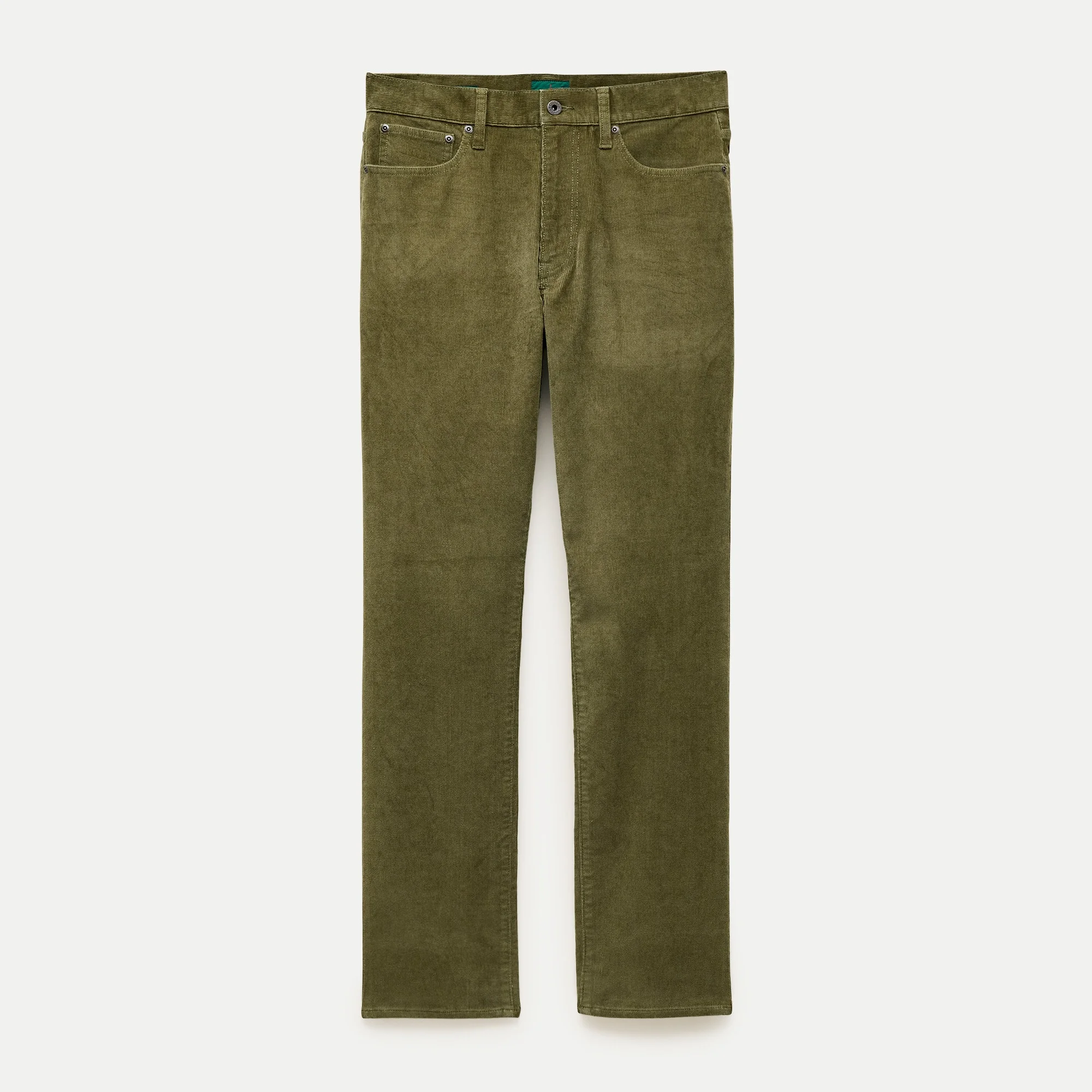 Athletic Straight-fit stretch corduroy five-pocket pant - 1