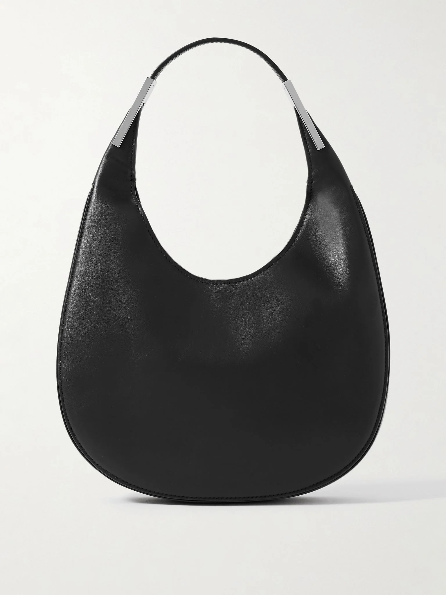 Florence small leather shoulder bag Black - 1
