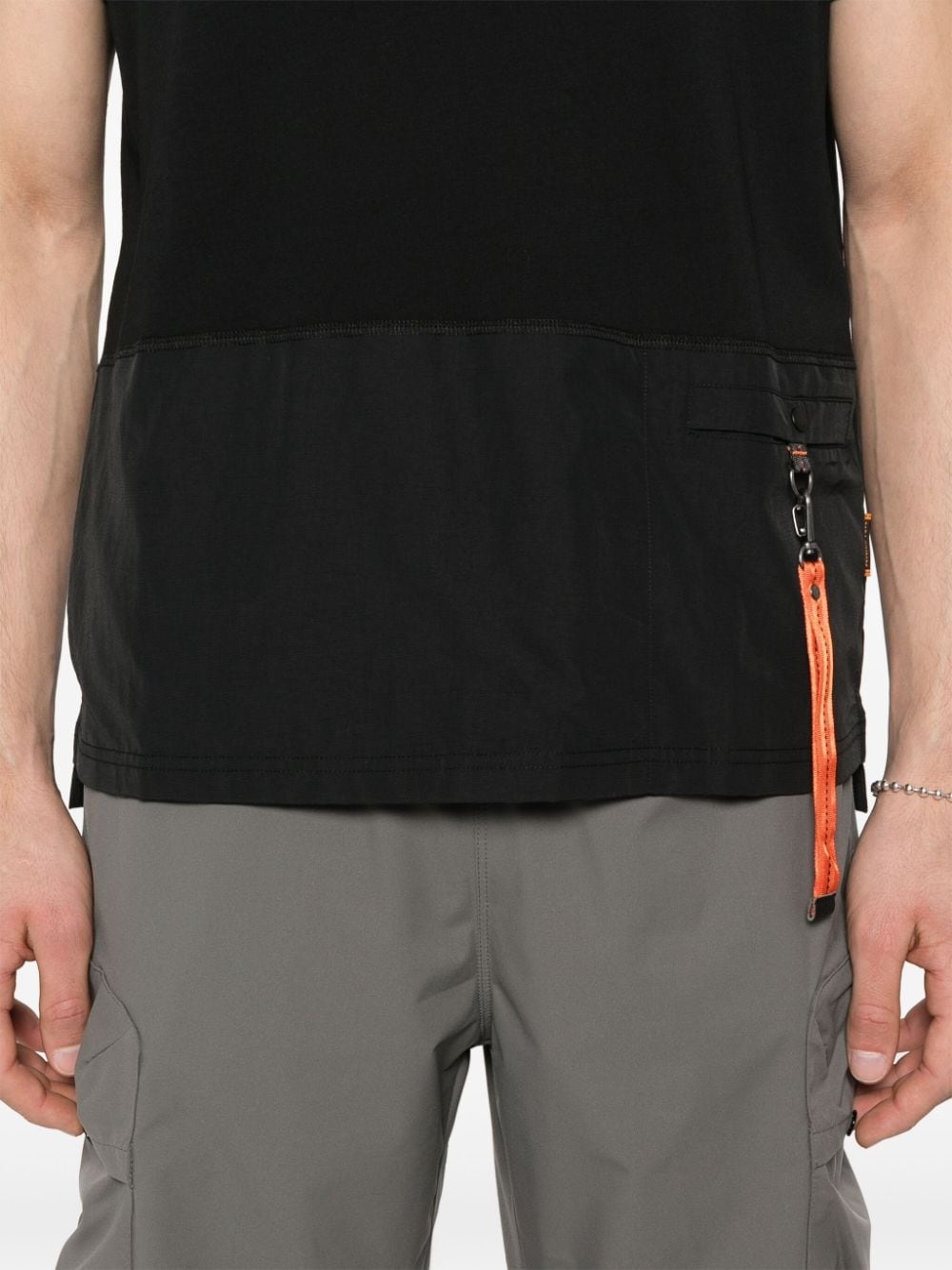 Clint panelled T-shirt - 5