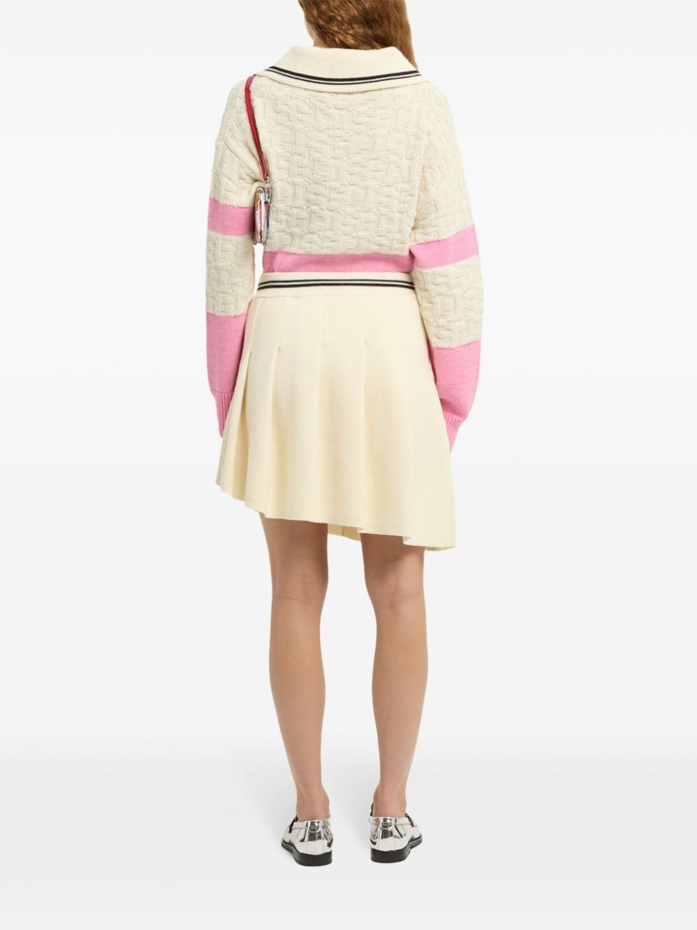 knitted pleated skirt - 3