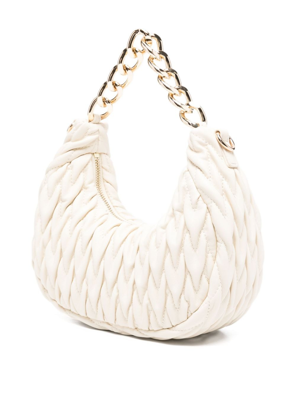 quilted chain-strap tote bag - 3