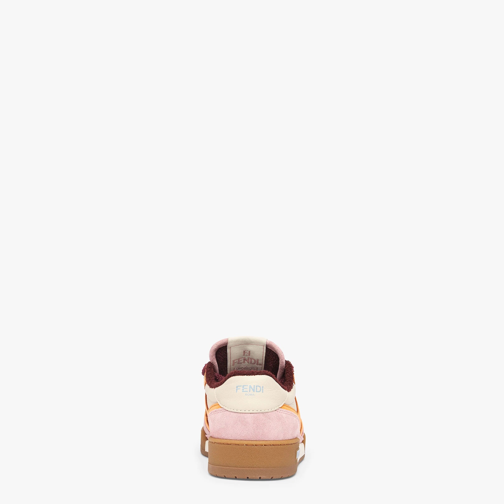 Pink suede low-tops - 3