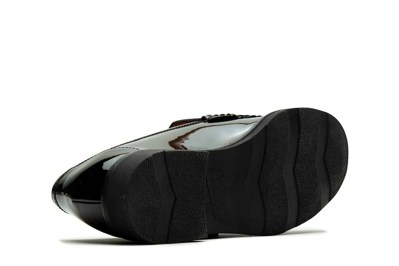 Vignony Black Varnish - Rubber Sole 5