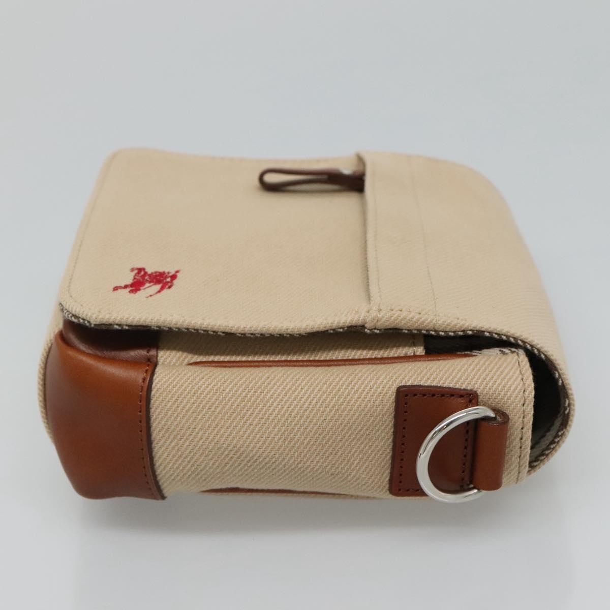 Burberry Nova Check Blue Label Shoulder Bag Canvas Beige Brown - 4