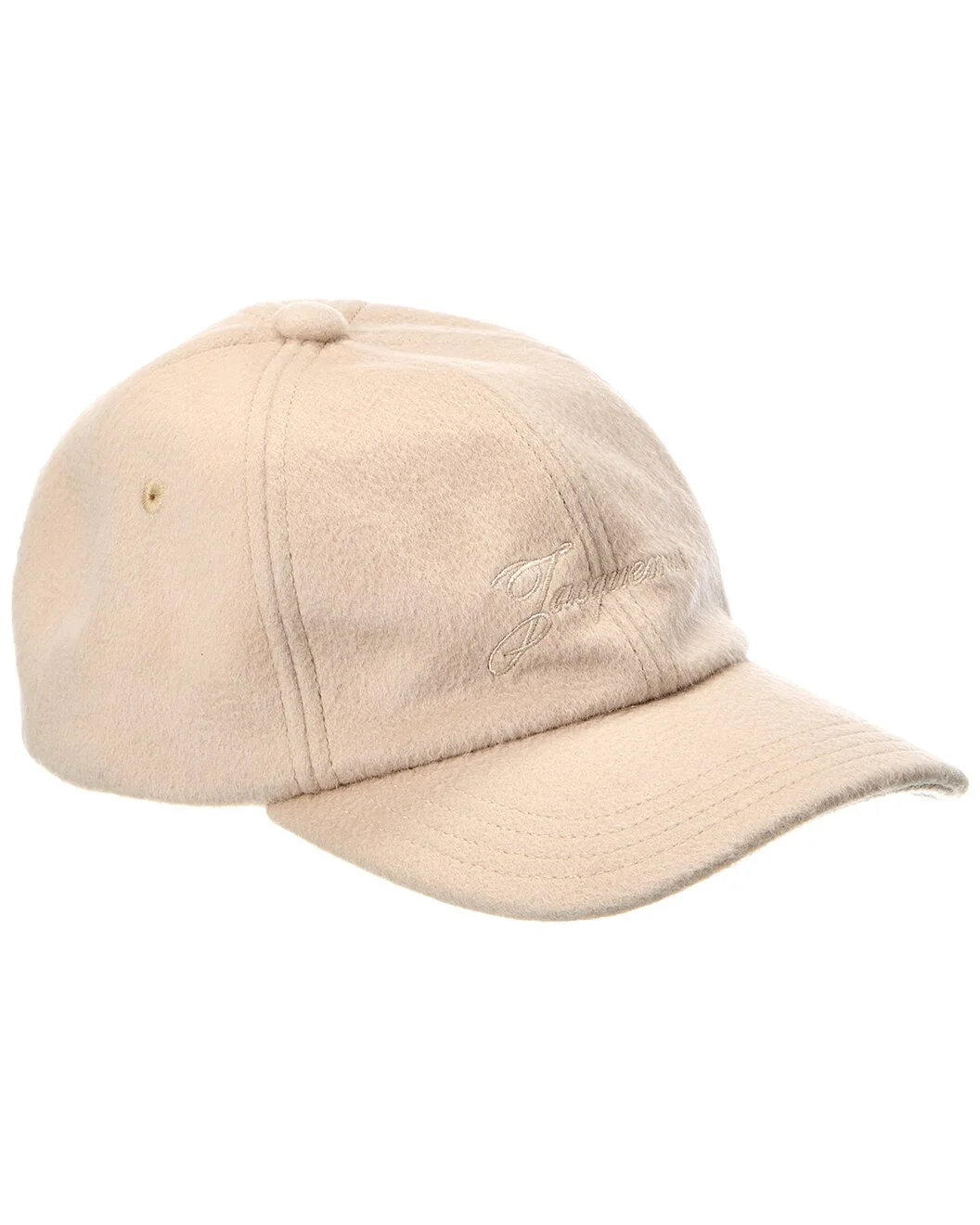 Jacquemus Cachemiro Wool Baseball Cap - 1