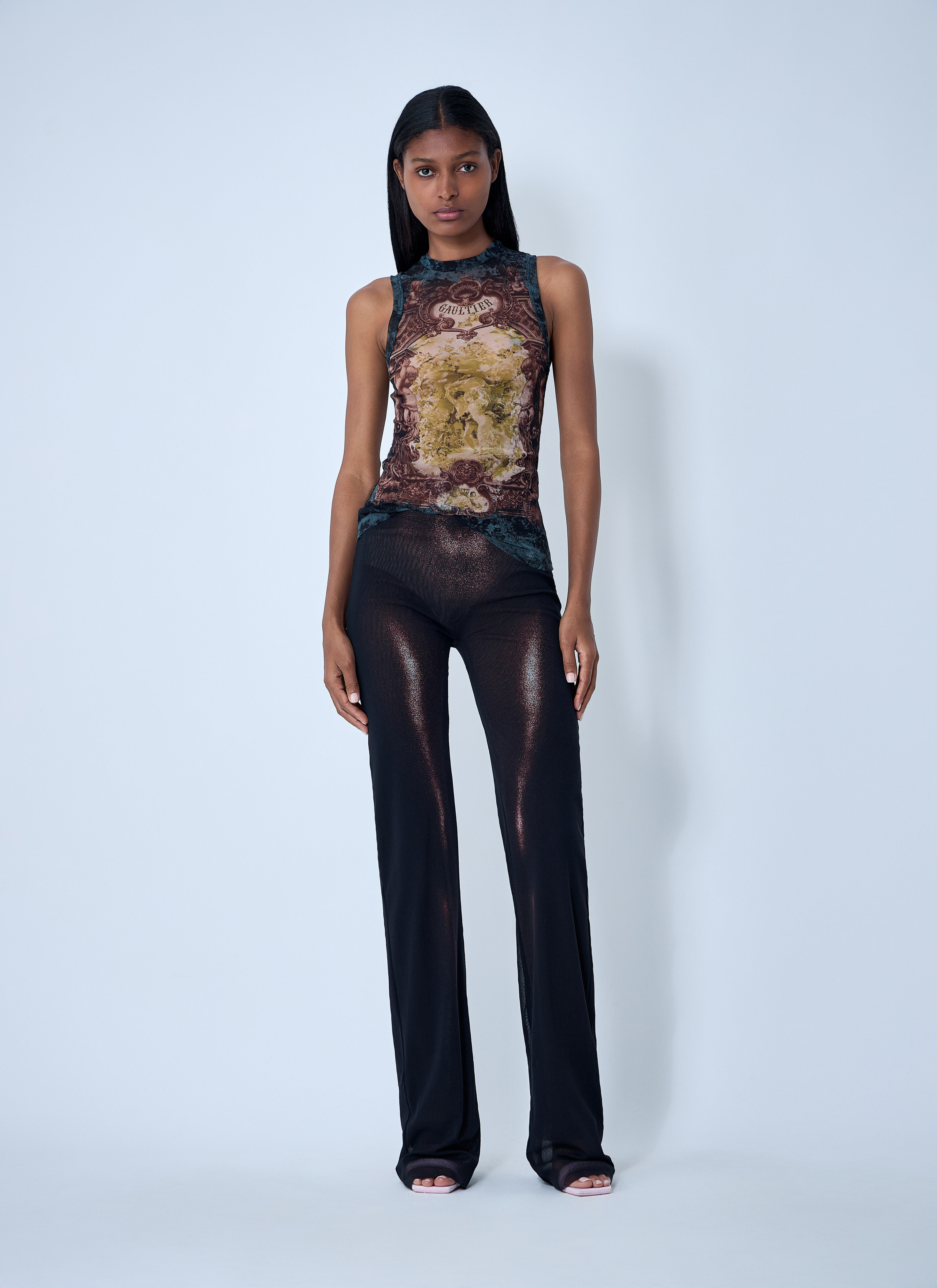 Médaillon Mesh Tank Top - 2