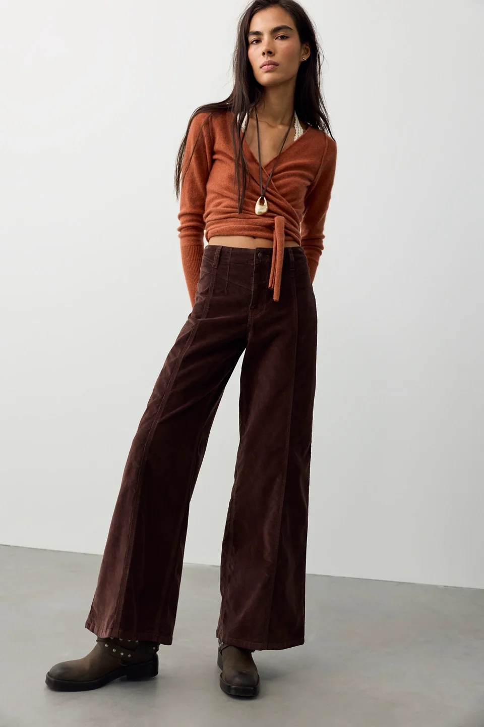 We The Free Libre Cord Wide-Leg Jeans - 1