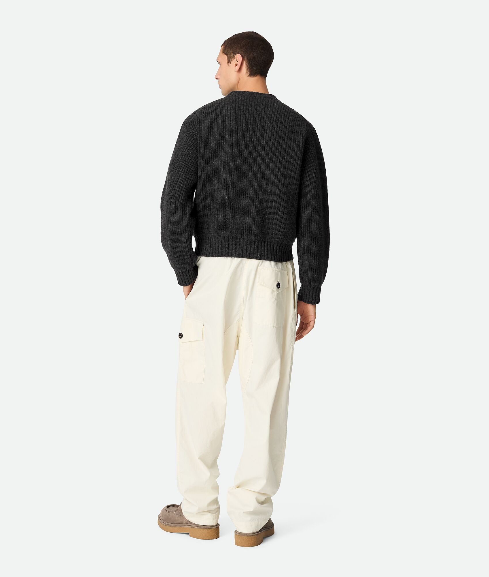 Light Cotton Twill Trousers - 3