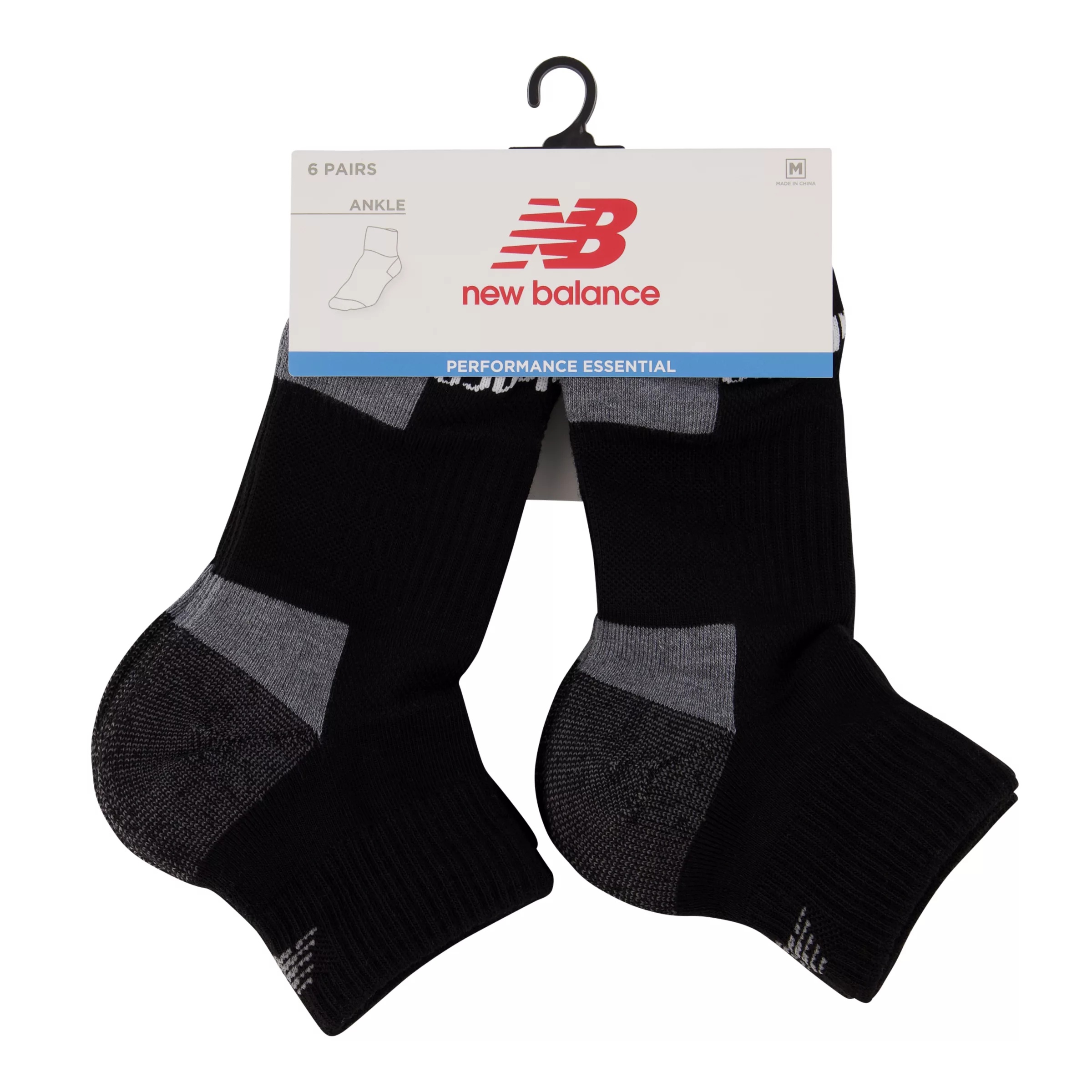 Cushioned Ankle Socks 6 Pack - 3
