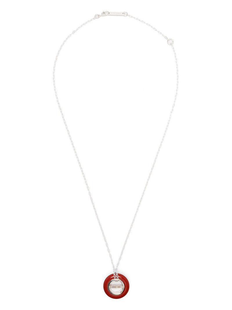 logo-pendant necklace 1