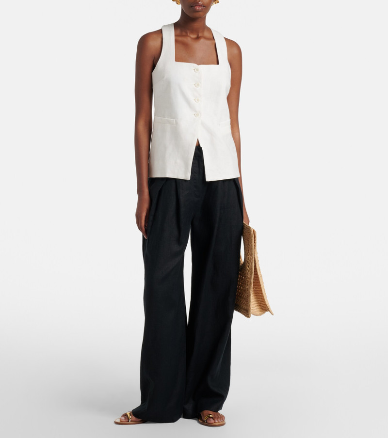 Jackie linen vest 5