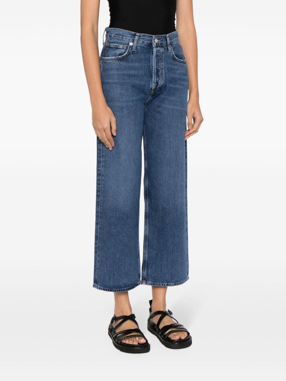 Ren Jean high-rise cropped jeans - 3