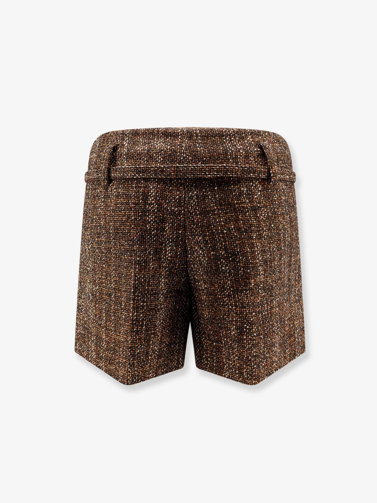 Fendi Women Alpaca And Wool Shorts - 2
