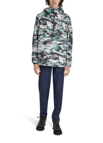 Louis Vuitton Surface Planet Print Hooded Safari Jacket outlook