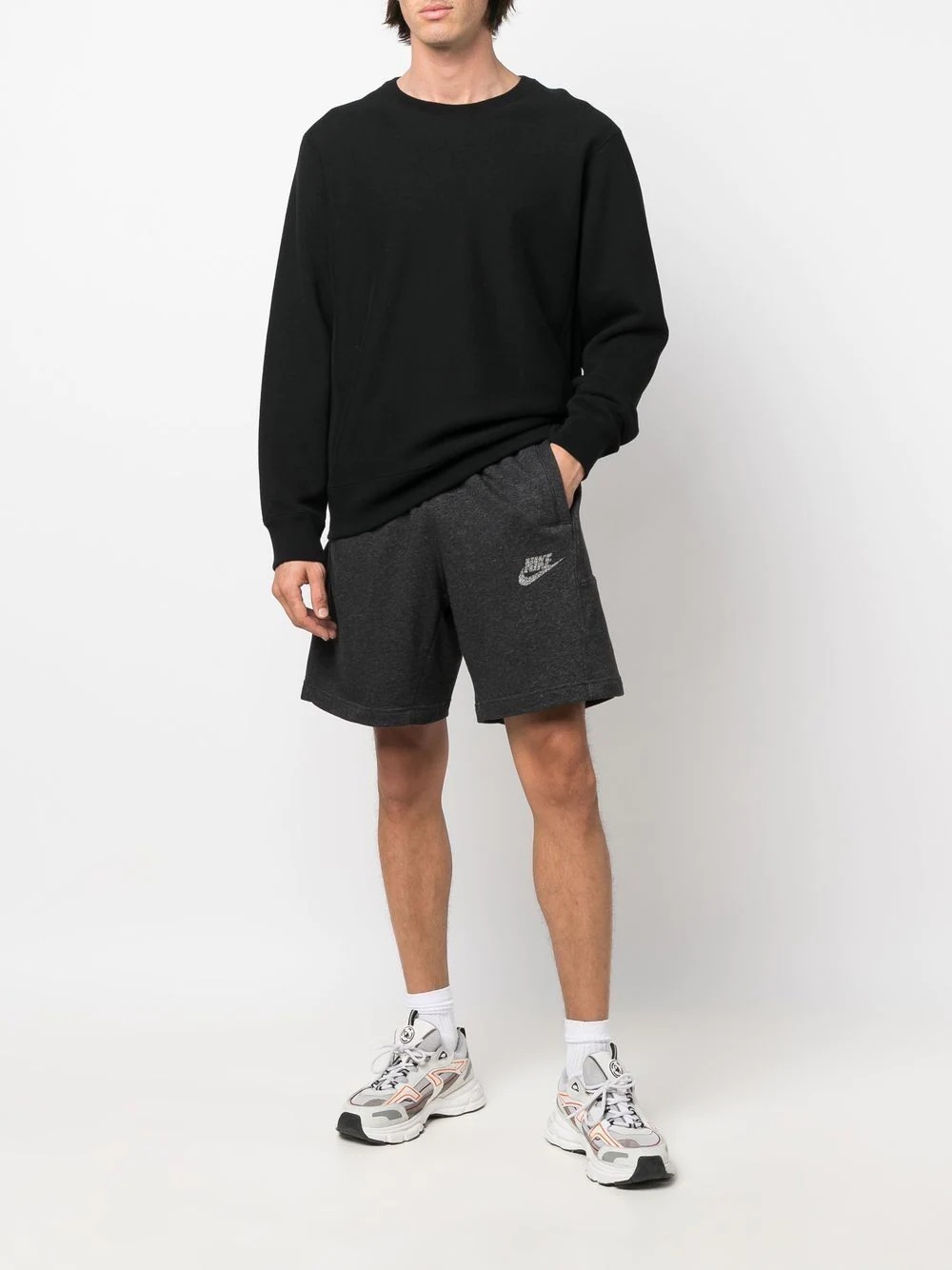 Revival cotton-blend track shorts - 2