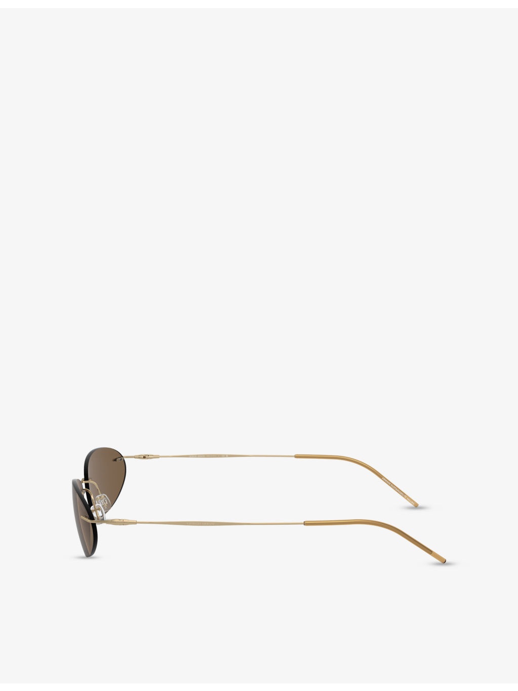 AR1508M Oval-Frame Metal Sunglasses - 3