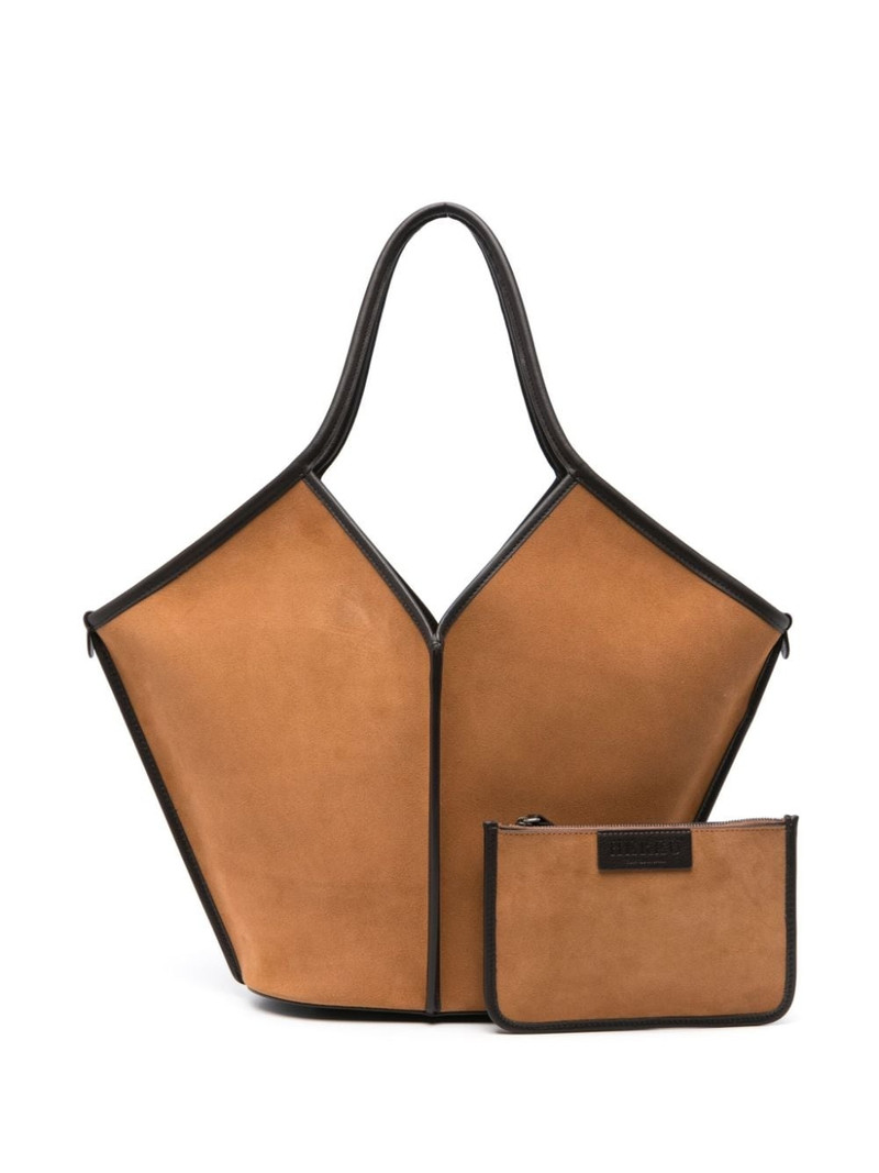 Calella leather tote bag 6