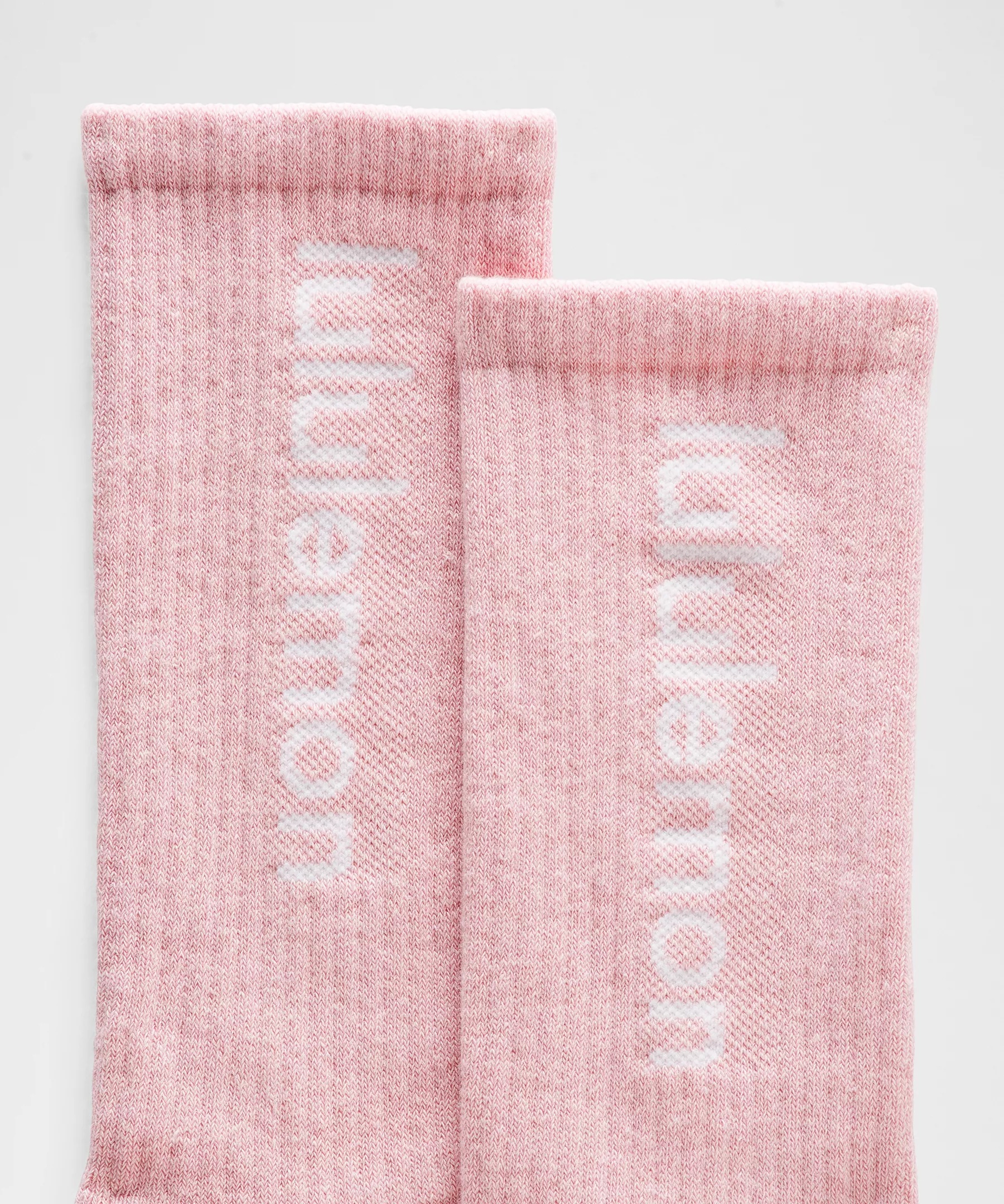 Unisex Daily Essential Crew Socks *Wordmark - 2
