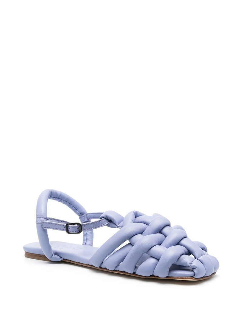 HEREU Cabersa leather sandals outlook